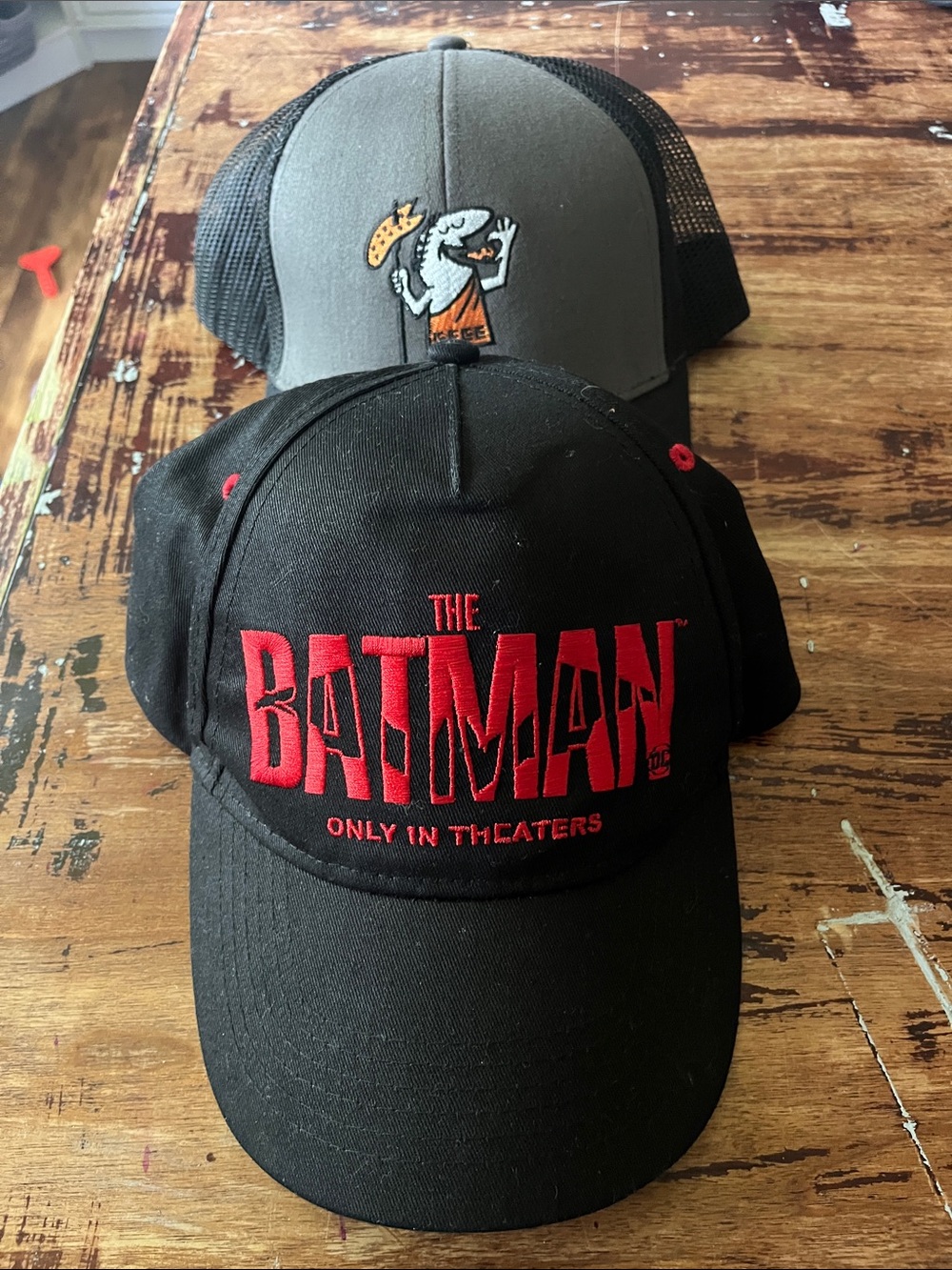 Limited Edition The Batman Little Caesar’s Black Hat - with additional hat